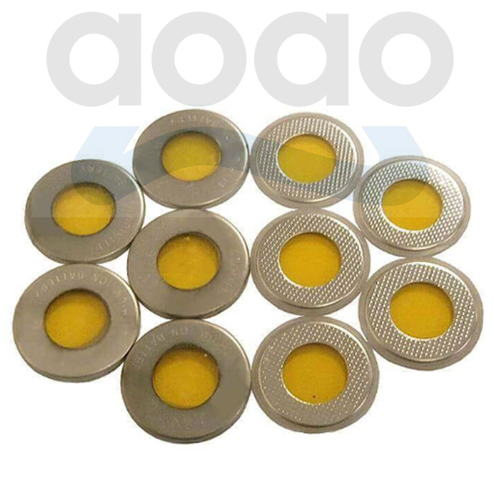 Coin Cell Case Case With Two Sides Kapton Windows For In-Situ Neutron Diffraction Analysis