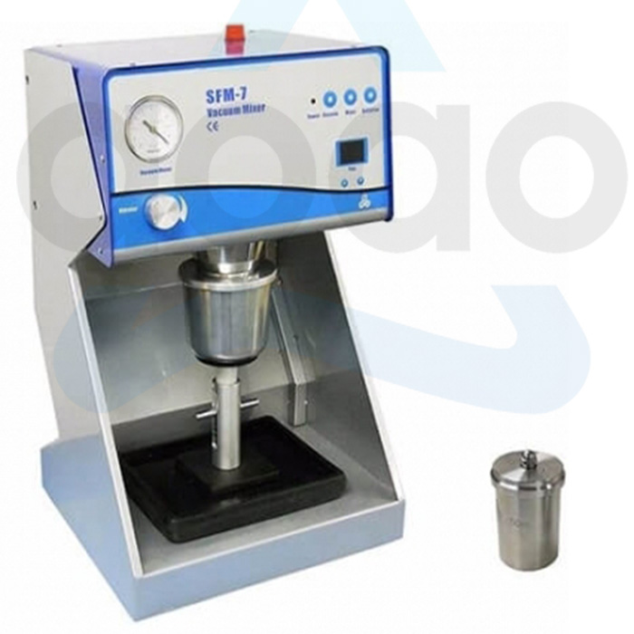 Small Slurry Vacuum Mixer With Two Containers (150 & 500ml)