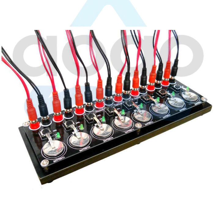 8 Channels Coin Cell Testing Board With Cable & Optional Connector
