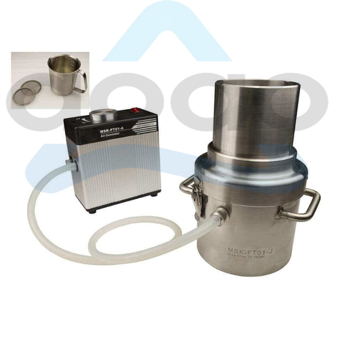 Compact Filtration/Sieving System (750mL) For Electrode Slurry