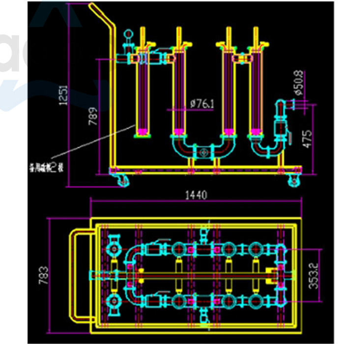 Static Iron Remover&Filter