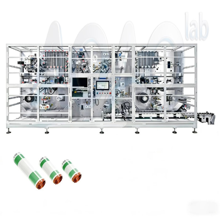 Lithium Battery Winding Machine For Tabless And Big Cylindrical Cell