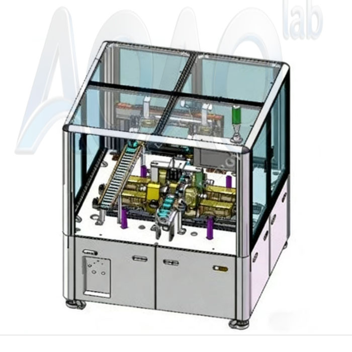 Semi-automatic Battery Cells Flatting Machine for 4680 and 32140 Tabless Cell