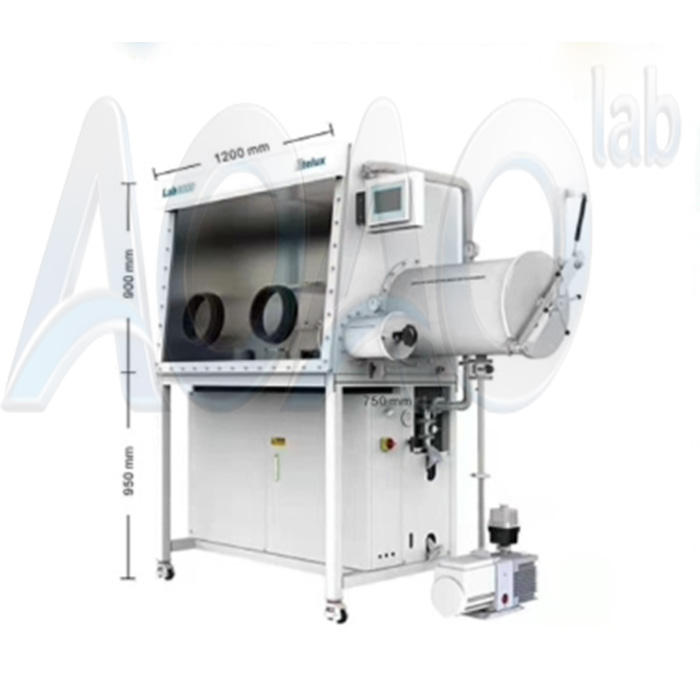 Vacuum Glove Box With Purification System Single Side Single Work Station
