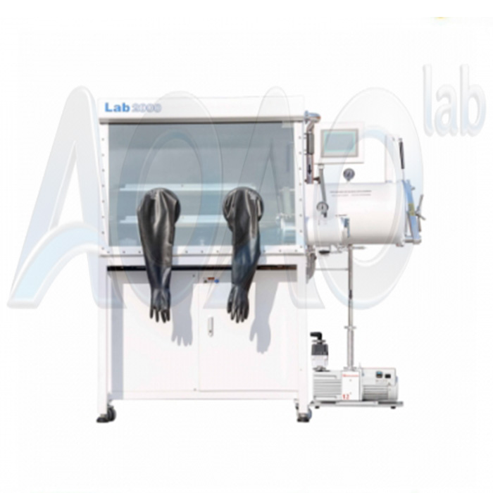 Single-Sided Double-Station Glove Box With Water Oxygen System