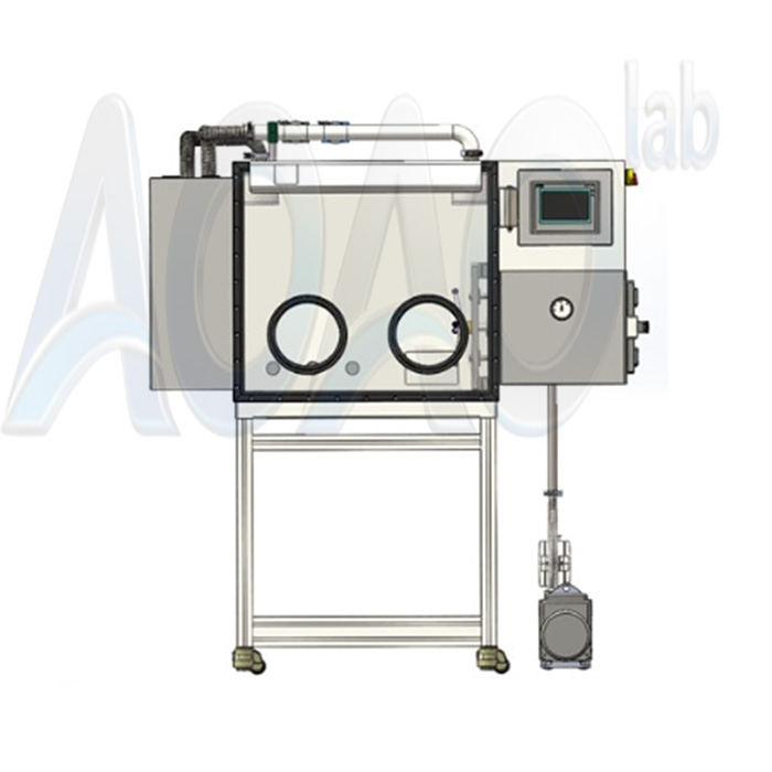 304 Stainless Steel Vacuum Glove Box With Purification And Regeneration System