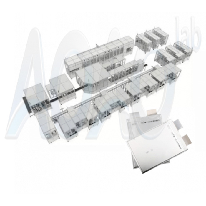 Automatic Pouch Cell Manufacturing Production Plant For Pouch Cell Assembing