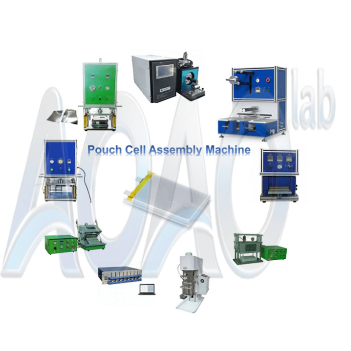Semi-Automatic Laboratory Lithium-Ion Battery Assembly Machine For Pouch Cell R&D