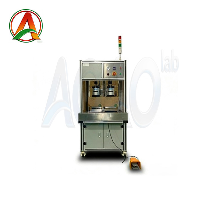 Battery Tab Trimming and Flatten Machine After Welding