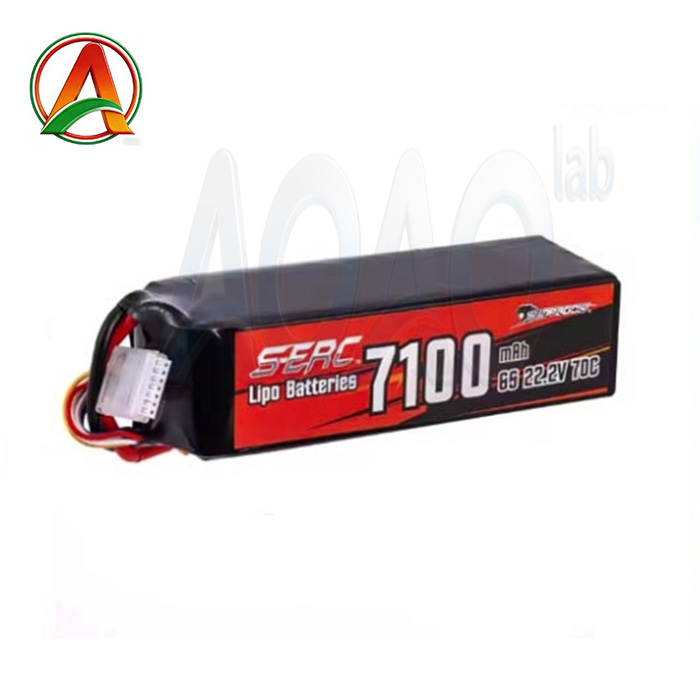 7100mAh 22.2V 6S 70C RC Lipo Battery Pack for Drone Airplane Quadcopter Helicopter