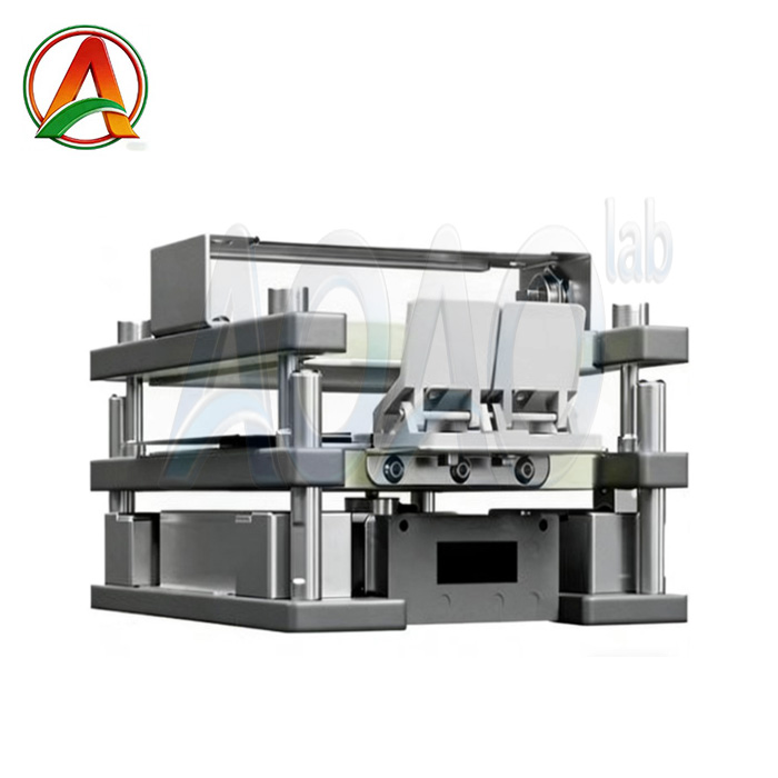 Heating and Pressurizing Pouch Cell Clamp for Battery Charge and Discharge Test