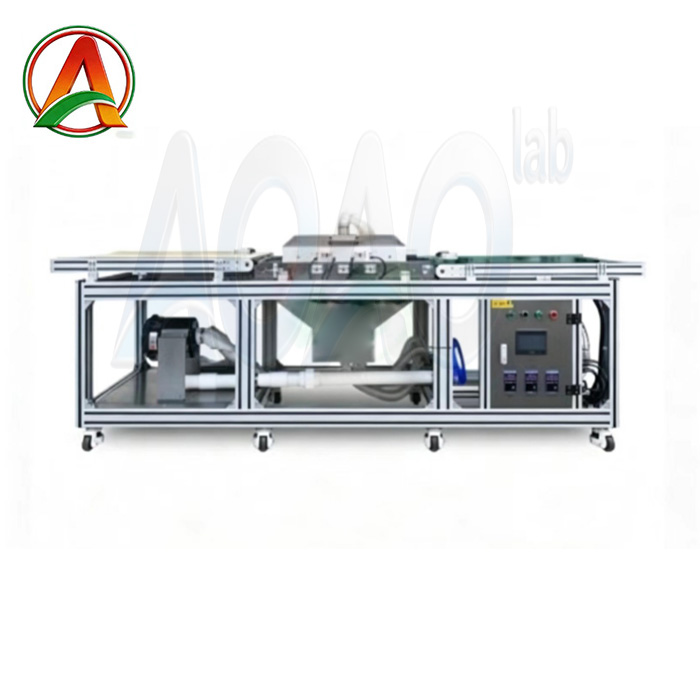 Automatic Dust Cleaning Powder Brushing Machine for Lithium Battery Electrode