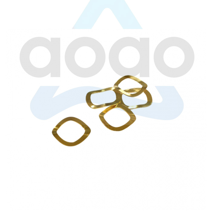 Stainless Steel Wave Spring With Gold Plated For CR2032 Cases.jpg