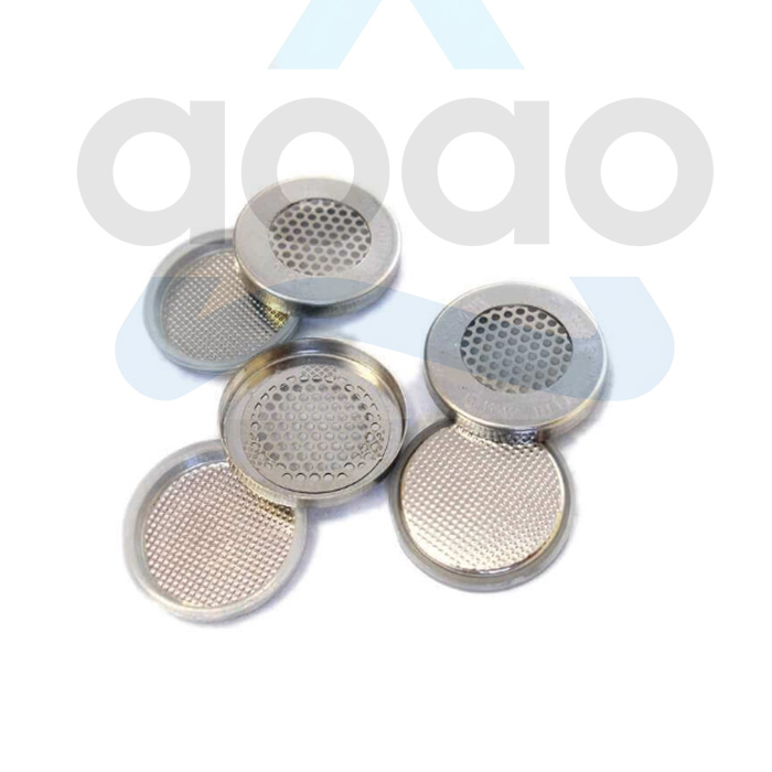 Meshed CR2032 Coin Cells Cases (20d X 3.2mm) With Seal O-Rings For Lithium Air Battery Research.jpg