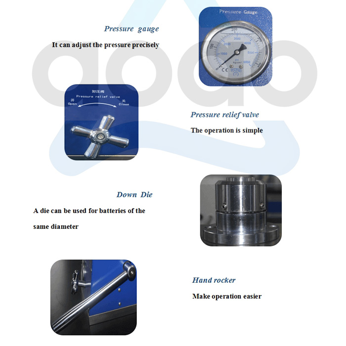 CR2032 2025 2016 Manual Hydraulic Coin Cell Crimper Sealing Machine For Button Cell Assembly.jpg