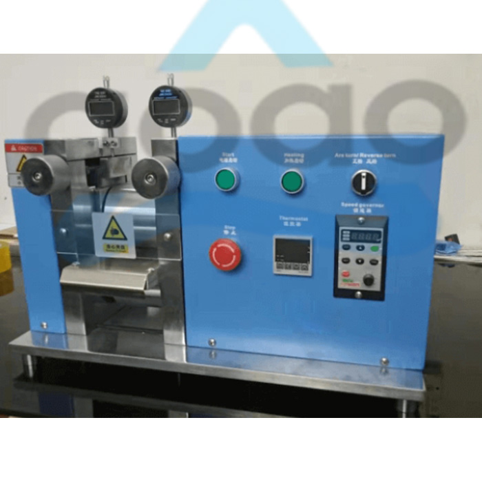 8" Width Heat Calendering Machine With Variable Speed Up To 150C For Coin Cell Research.jpg