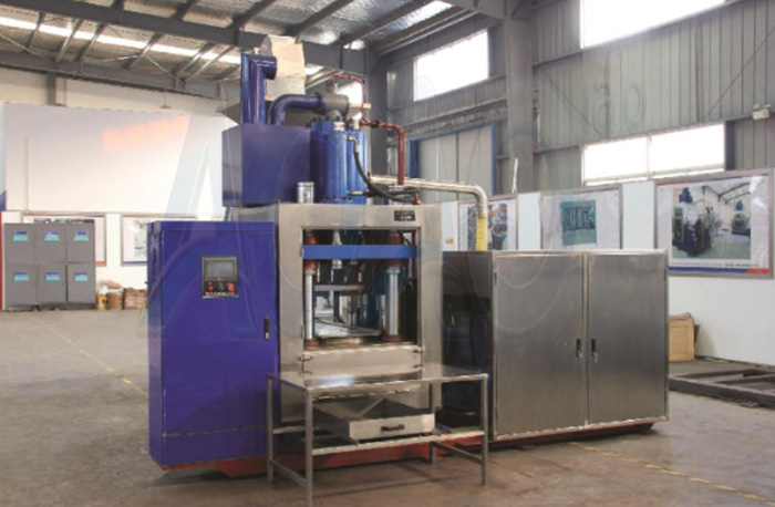 500T Four Column Hydraulic Powder Press Machine For Industrial Production.jpg