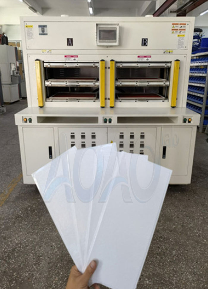 150T Automatic Vacuum Hot Press For Aerogel Insulation Pad Laminating.jpg 150T Automatic Vacuum Hot Press For Aerogel Insulation Pad Laminating.jpg