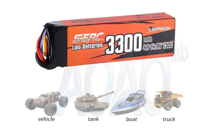 3300mAh 14.8V 4S 130C XT60 Drone FPV Quadcopter Airplane Helicopter High C Rate RC Lipo Battery Pack.jpg