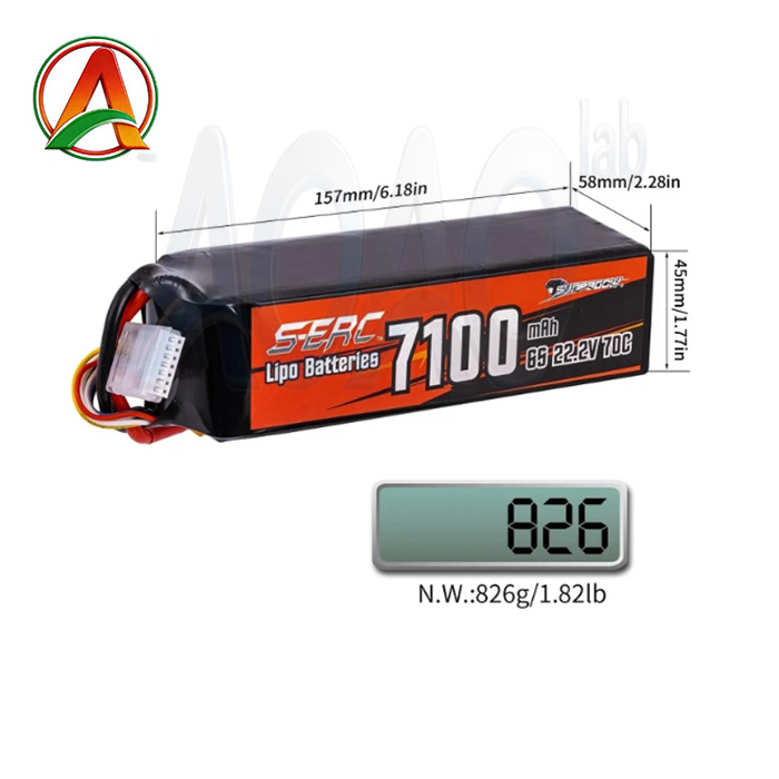 7100mAh 22.2V 6S 70C RC Lipo Battery Pack for Drone Airplane Quadcopter Helicopter.jpg