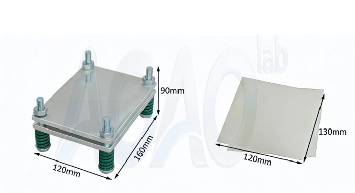 Aluminum Alloy Fixture Clamp and Plate for Battery Pressurized Cycle Test .jpg Aluminum Alloy Fixture Clamp and Plate for Battery Pressurized Cycle Test .jpg
