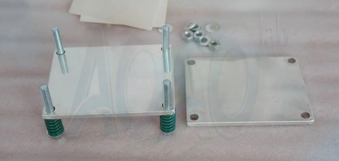 Aluminum Alloy Fixture Clamp and Plate for Battery Pressurized Cycle Test .jpg Aluminum Alloy Fixture Clamp and Plate for Battery Pressurized Cycle Test .jpg