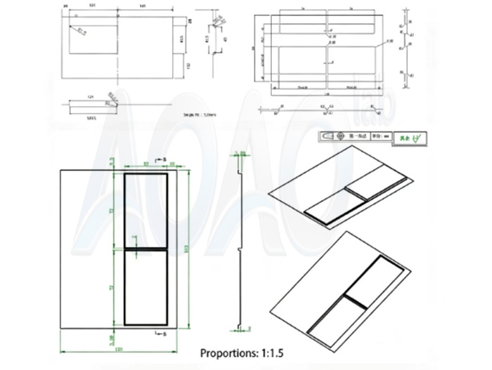 Formed Pouch Cell Case Aluminum Laminated Film.jpg Formed Pouch Cell Case Aluminum Laminated Film.jpg
