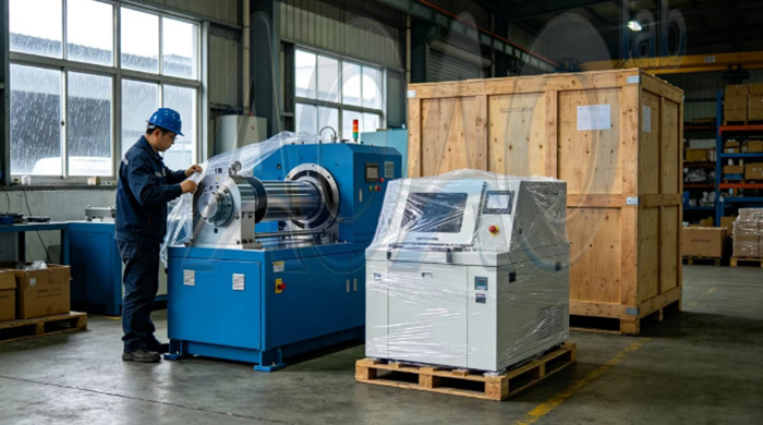 Overseas Delivery Newsflash: Complete Set of AOAO Lab Electrode Roll Press & Vacuum Sealer Shipped to University Laboratory in the Middle East.jpg Overseas Delivery Newsflash: Complete Set of AOAO Lab Electrode Roll Press & Vacuum Sealer Shipped to University Laboratory in the Middle East.jpg