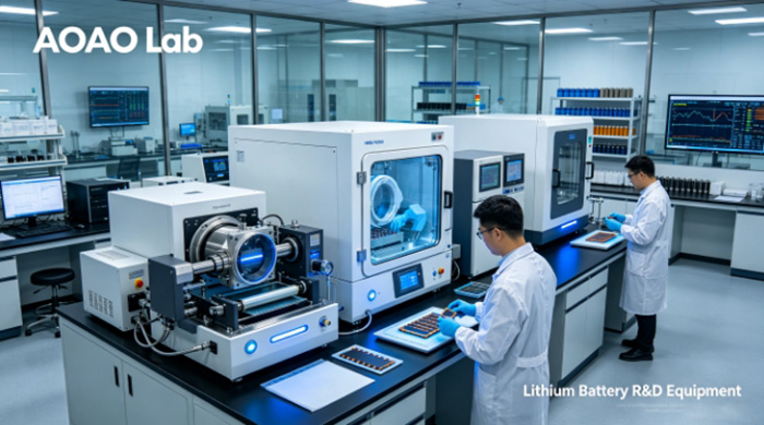AOAO‑Lab Launches New‑Generation Complete Lithium‑Battery R&D Equipment to Boost Iteration of Energy‑Storage Battery Technology.jpg AOAO‑Lab Launches New‑Generation Complete Lithium‑Battery R&D Equipment to Boost Iteration of Energy‑Storage Battery Technology.jpg
